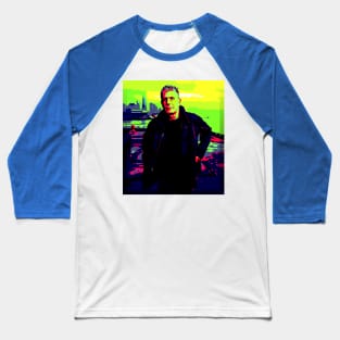 Bourdain WPAP art Baseball T-Shirt